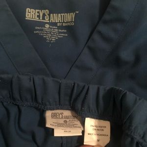 Greys anatomy scrub set